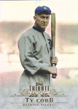 2013 Topps Tribute #100 Ty Cobb Front
