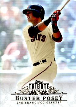 2013 Topps Tribute #4 Buster Posey Front