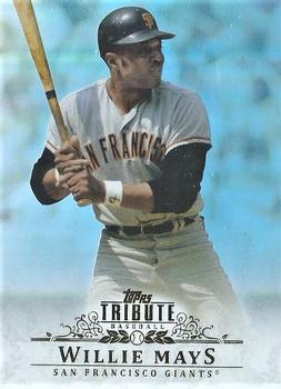 2013 Topps Tribute #47 Willie Mays Front