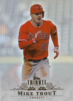 2013 Topps Tribute #48 Mike Trout Front