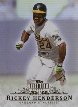 2013 Topps Tribute #54 Rickey Henderson Front