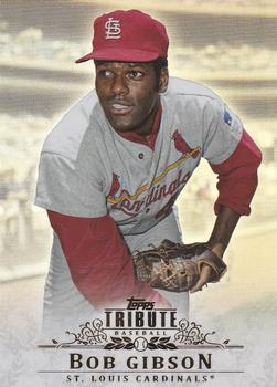 2013 Topps Tribute #81 Bob Gibson Front