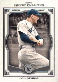 2013 Topps Museum Collection #53 Lou Gehrig Front