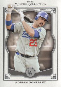 2013 Topps Museum Collection #11 Adrian Gonzalez Front