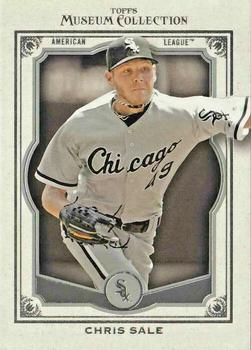 2013 Topps Museum Collection #25 Chris Sale Front