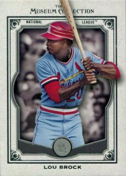 2013 Topps Museum Collection #39 Lou Brock Front