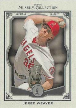 2013 Topps Museum Collection #93 Jered Weaver Front