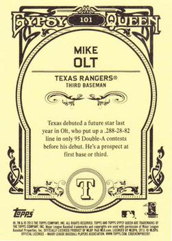 2013 Topps Gypsy Queen #101 Mike Olt Back