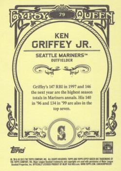 2013 Topps Gypsy Queen #79 Ken Griffey Jr. Back