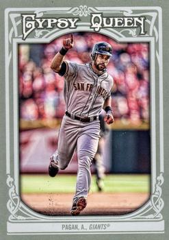 2013 Topps Gypsy Queen #238 Angel Pagan Front