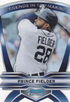 2012 Bowman Chrome - Legends In The Making Die Cuts #LIM-PF Prince Fielder Front