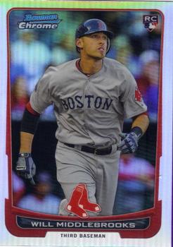 2012 Bowman Chrome - Refractors #189 Will Middlebrooks Front