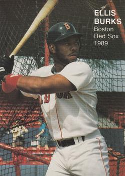 1989 Boston Red Sox Team Set (unlicensed) #10 Ellis Burks Front