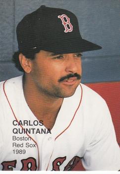 1989 Boston Red Sox Team Set (unlicensed) #11 Carlos Quintana Front
