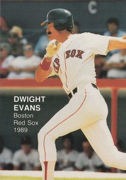 1989 Boston Red Sox Team Set (unlicensed) #13 Dwight Evans Front