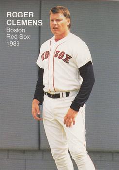 1989 Boston Red Sox Team Set (unlicensed) #7 Roger Clemens Front