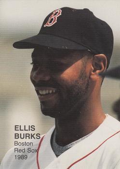 1989 Boston Red Sox Team Set (unlicensed) #9 Ellis Burks Front