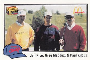 1989 Peoria Chiefs #28 Golf With The Stars Front