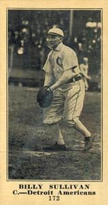 1916 Sporting News (M101-4) #172 Billy Sullivan Front