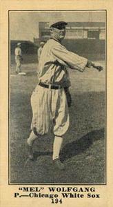 1916 Sporting News (M101-4) #194 Mel Wolfgang Front