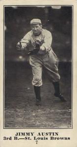 1916 Sporting News (M101-4) #7 Jimmy Austin Front