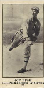 1916 Sporting News (M101-4) #21 Joe Bush Front