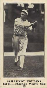1916 Sporting News (M101-4) #35 Shano Collins Front
