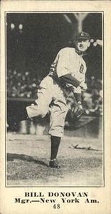 1916 Sporting News (M101-4) #48 Bill Donovan Front