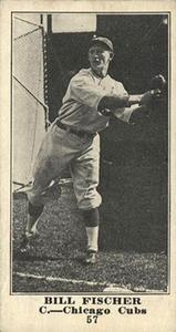 1916 Sporting News (M101-4) #57 Bill Fischer Front