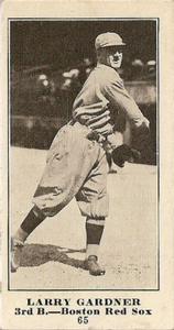 1916 Sporting News (M101-4) #65 Larry Gardner Front