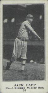 1916 Sporting News (M101-4) #98 Jack Lapp Front