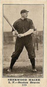 1916 Sporting News (M101-4) #109 Sherry Magee Front