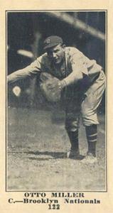 1916 Sporting News (M101-4) #122 Otto Miller Front