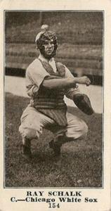 1916 Sporting News (M101-4) #154 Ray Schalk Front