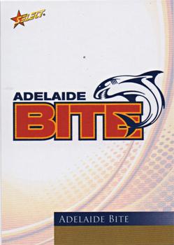 2012-13 Select Australian Baseball League #1 Adelaide Bite Logo Front
