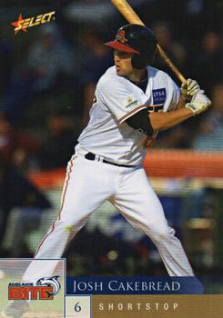 2012-13 Select Australian Baseball League #3 Josh Cakebread Front