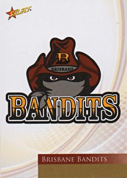 2012-13 Select Australian Baseball League #13 Brisbane Bandits Logo Front
