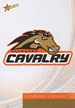 2012-13 Select Australian Baseball League #25 Canberra Cavalry Logo Front