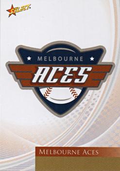 2012-13 Select Australian Baseball League #37 Melbourne Aces Logo Front