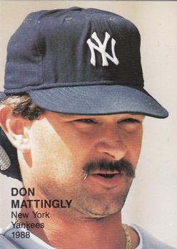1988 Baseball's Best Series II (unlicensed) #10 Don Mattingly Front