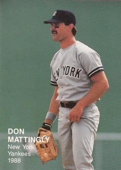 1988 Baseball's Best Series II (unlicensed) #1 Don Mattingly Front