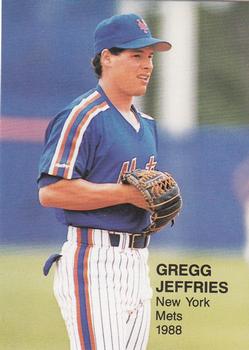 1988 Baseball's Best Series II (unlicensed) #5 Gregg Jefferies Front