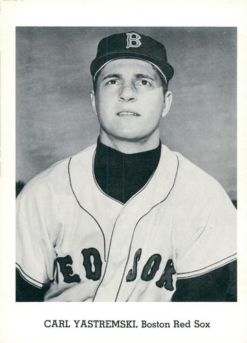 1962 Jay Publishing Boston Red Sox 5x7 Photos (Set A) #NNO Carl Yastrzemski Front