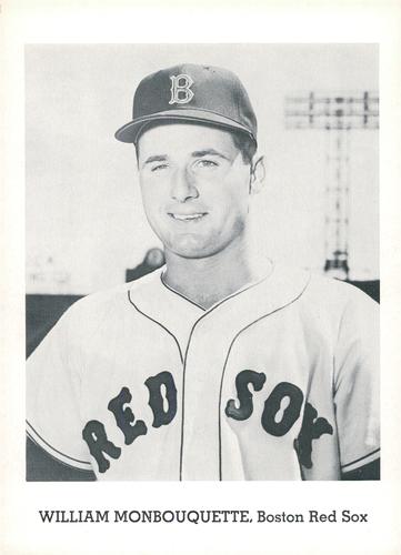 1962 Jay Publishing Boston Red Sox 5x7 Photos (Set C) #NNO William Monbouquette Front