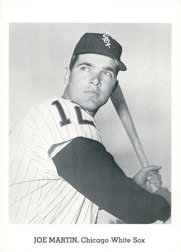 1962 Jay Publishing Chicago White Sox 5x7 Photos #NNO Joe Martin Front