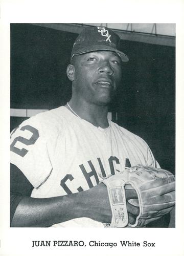 1962 Jay Publishing Chicago White Sox 5x7 Photos #NNO Juan Pizzarro Front