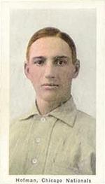 1910-11 Sporting Life M116 #NNO Solly Hofman Front