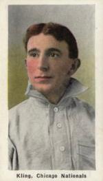 1910-11 Sporting Life M116 #NNO Johnny Kling Front