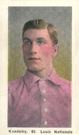 1910-11 Sporting Life M116 #NNO Ed Konetchy Front