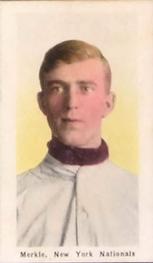 1910-11 Sporting Life M116 #NNO Fred Merkle Front